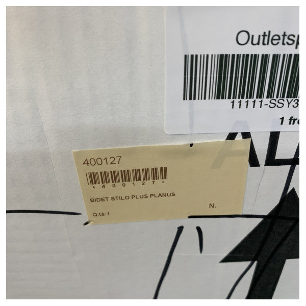 Planus Stilo Plus Marine Bidet Kratki Bijeli