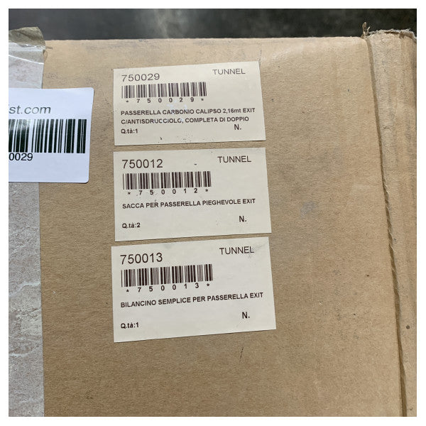 Exit Calipso Carbon Fällbar Gangway 2.16M Svart - 750029