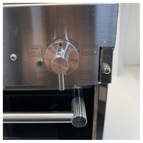 Techimpex Horizon 2F Rustfrit Stål Induktions Cardanisk Komfur 230V - CES2INDUZ000