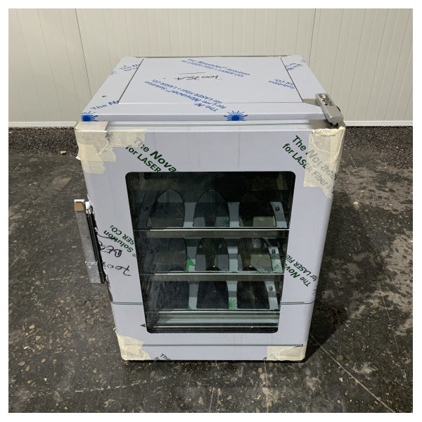 Cave à vin encastrable en acier inoxydable Veco 9 bouteilles 40L - 416 x 420 x 558 mm - G70075 12V