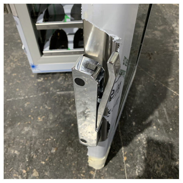 Cave à vin encastrable en acier inoxydable Veco 9 bouteilles 40L - 416 x 420 x 558 mm - G70075 12V