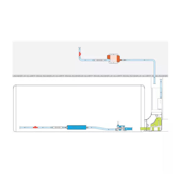 Aspen Mini Narančasta A011 Tiha Pumpa za Kondenzat