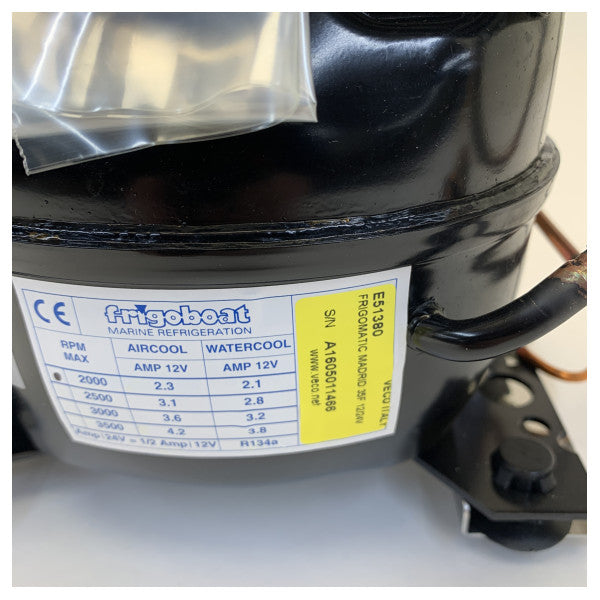 Unidade de refrigeração a compressor Frigomatic Madrid 35F 12/24V - E51380