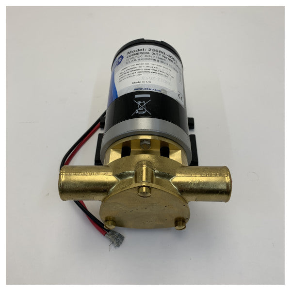 Jabsco 23680-4003 12V Heavy Duty Kommersiell Sötvattenspump 32L/min