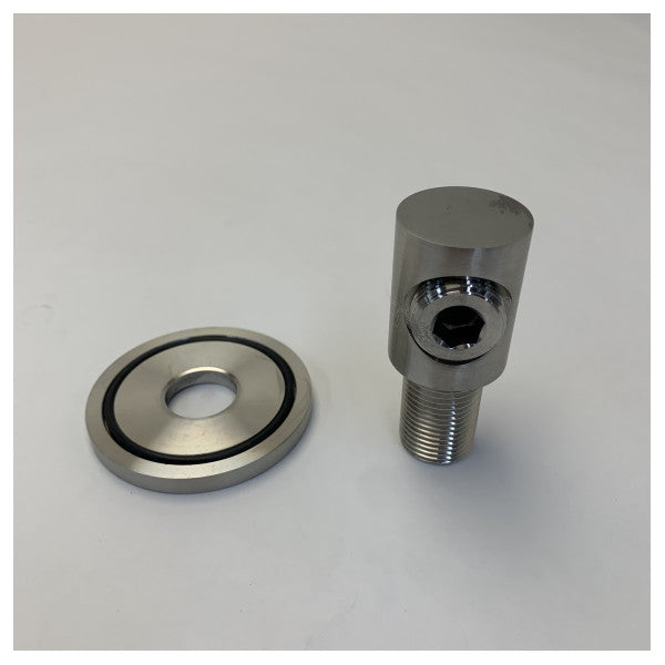 Newform 69699X.50 ステンレススチール製壁ユニオン