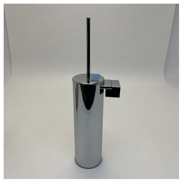 Inda Chrome Fixed Toilet Brush Holder with Brush - A33140CR