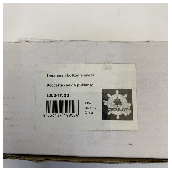 Osculati 1524702 Edelstahl ausziehbare Duschkopf