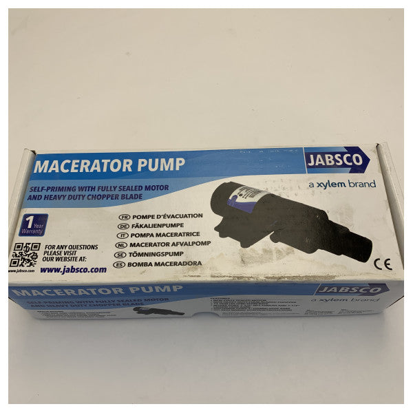 Jabsco 18590-2094 Black Water Selvprimende Makseratorpumpe 24V