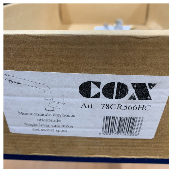 Mezclador retráctil Foresti Suardi Cox Chrome con cabezal de ducha 4093.C