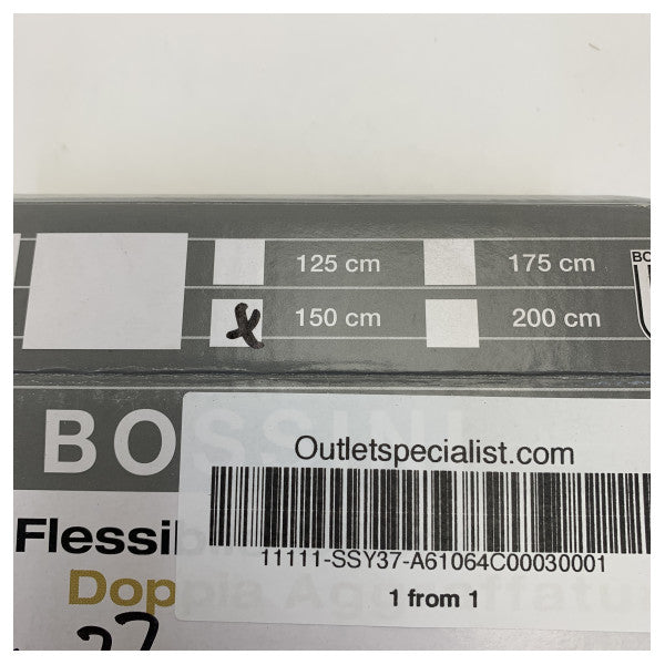 Wąż prysznicowy Bossini Flexible Chrome 150 cm - A61064C000300