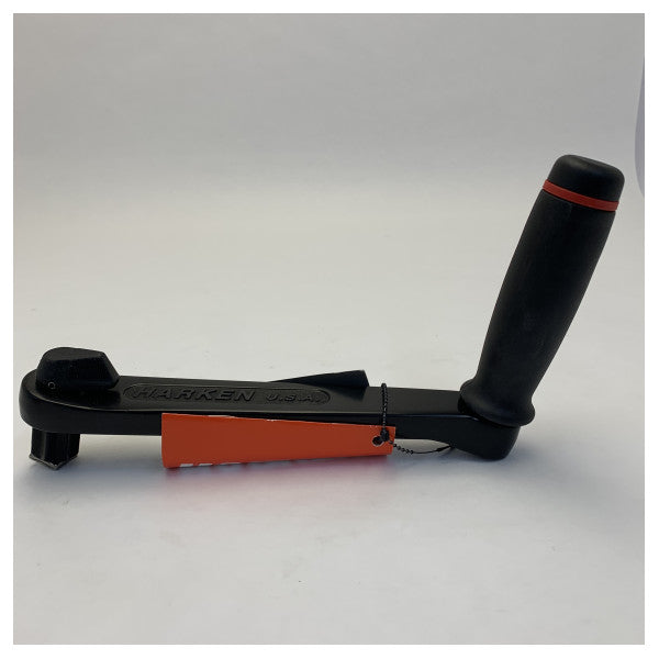 ハーケン B8AL マニュアルシートウィンチハンドル ブラック 200 mm