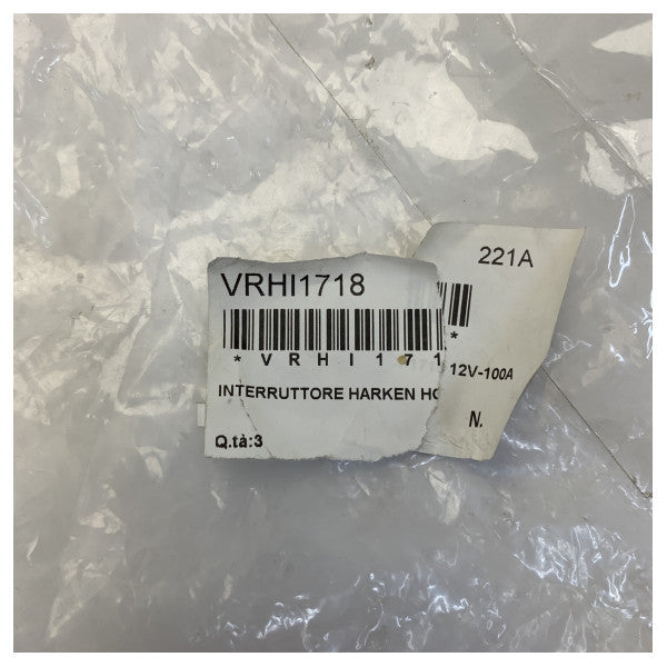 ハーケン HCP1718 12V-100A シートウインチ回路ブレーカー