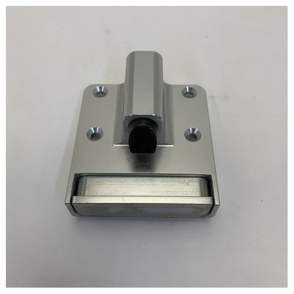 SeaSmart LC1 Push to Open Cabinet Latch Silver Aluminium