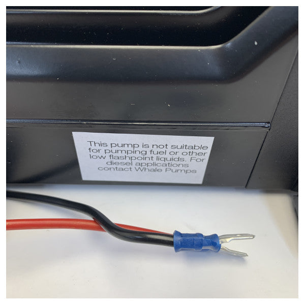 مضخة المياه السوداء Whale Gulper BP2554B بقطر 38 مم 24 فولت 18 لتر/دقيقة