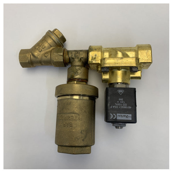 Valvola di ingresso acqua solenoide Planus Electrovalve 12v PW.017.00