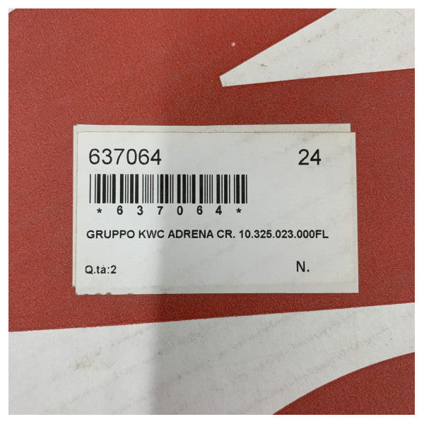 KWC Adrena Single Lever Kitchen Mixer Tab Chrome - 10.325.023.000FL