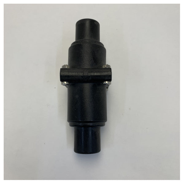 Whale In-Line Check Valve Black 38mm - 1712150