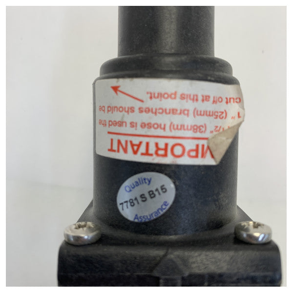 Whale In-Line Check Valve Black 38mm - 1712150