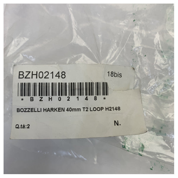 حبل 40 مم T2 حلقة كتلة ناعمة التوصيل - 10 مم - 2148NP