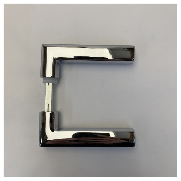 Комплект врата с хромирана дръжка Foresti Suardi Brass квадратен дизайн - 480A.C