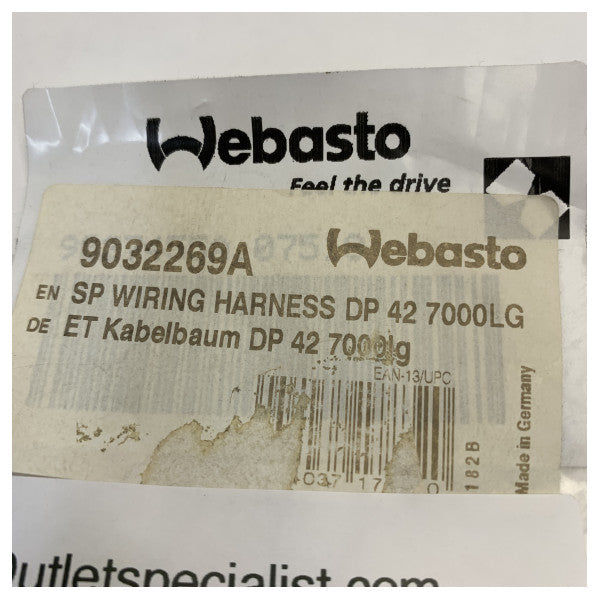 Webasto 9027455A.30417 Fuelpump Connection Cable with Canbus Connector