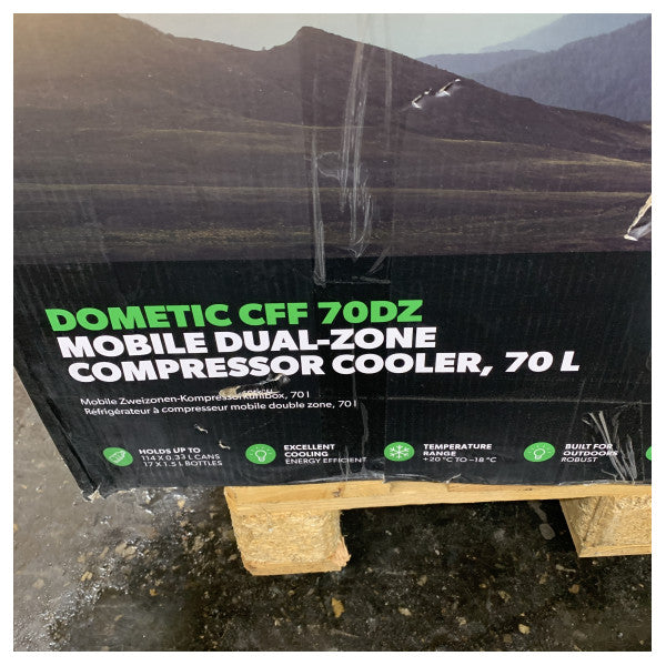 Dometic CFF-70 DualZone Kompressur Kald Box 70L 12/24/230V Grij - 9600028329