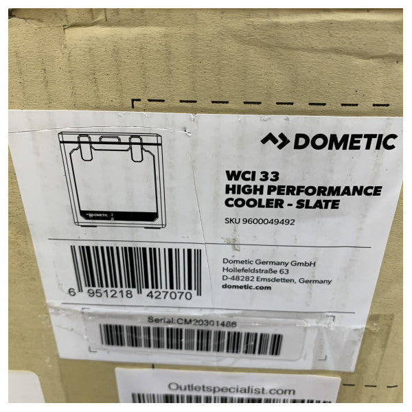 Dometic WCI 33 Passive Kühlbox 33L Schiefer - 9600049492