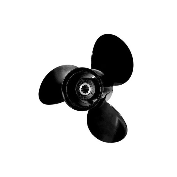 Hélice de alumínio de 3 pás Mercury Black Max 10 x 8 polegadas - 48-896890A10