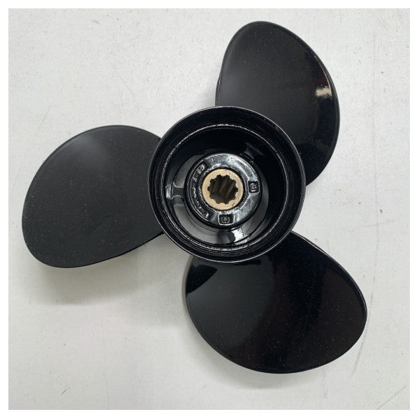 Hélice de alumínio de 3 pás Mercury Black Max 10 x 8 polegadas - 48-896890A10
