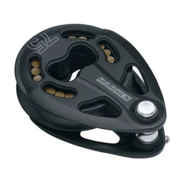 Harken 3047 Aluminium Høylast Teardrop Rigging Blokk 75 mm