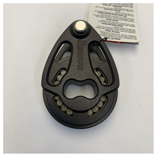 Harken 3047 Aluminium Høylast Teardrop Rigging Blokk 75 mm