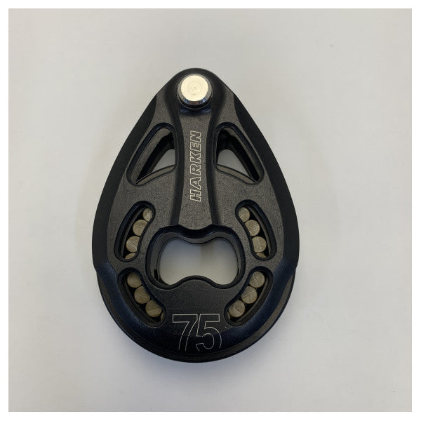 Harken 3240 Black Magic High Load Aluminium 75 mm Pad-Eye Rigging Blokk