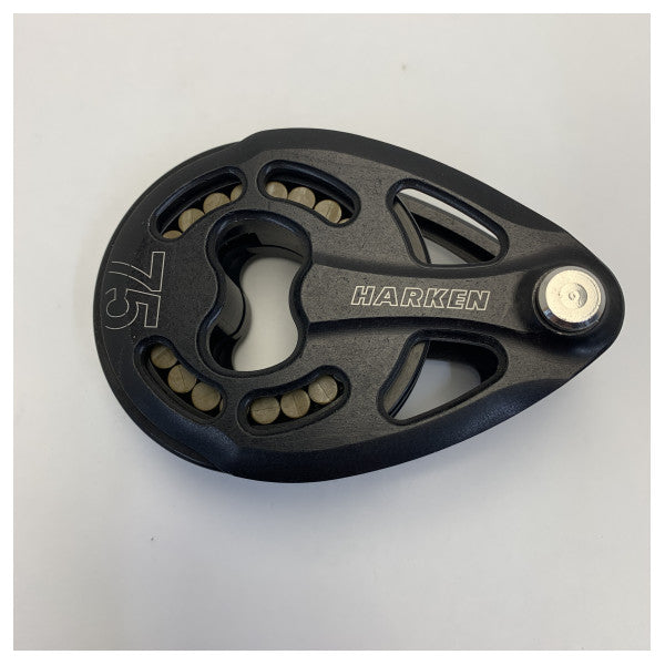 Harken 3240 Black Magic High Load Aluminium 75 mm Pad-Eye Rigging Blokk