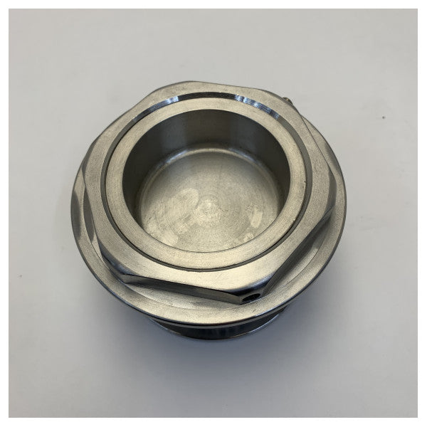 Ojo de buey fijo de acero inoxidable Harken C8997, carga 12T