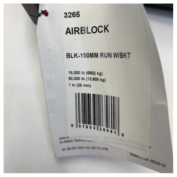 Harken 3265 150mm Black Magic High Load Air Runner Blokk