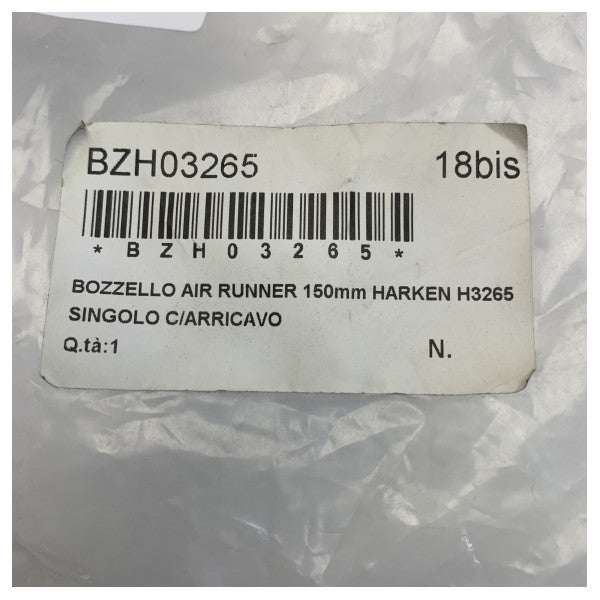 Harken 3265 150mm Black Magic High Load Air Runner Blokk