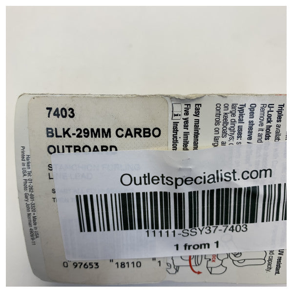 Harken 7403 29mm Uchwyt do montażu na zewnątrz