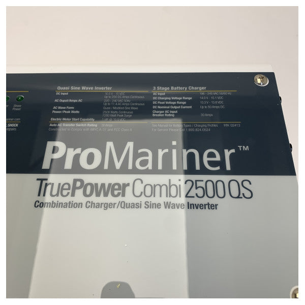 Promariner Truepower Combi 2500W / 120A Charger - Inverter 12V - 230V