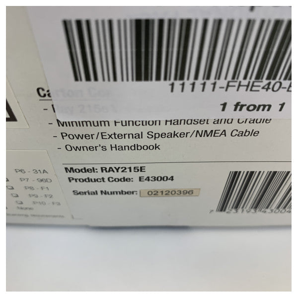 Raymarine E43004 Ray215E DSC VHF радіо