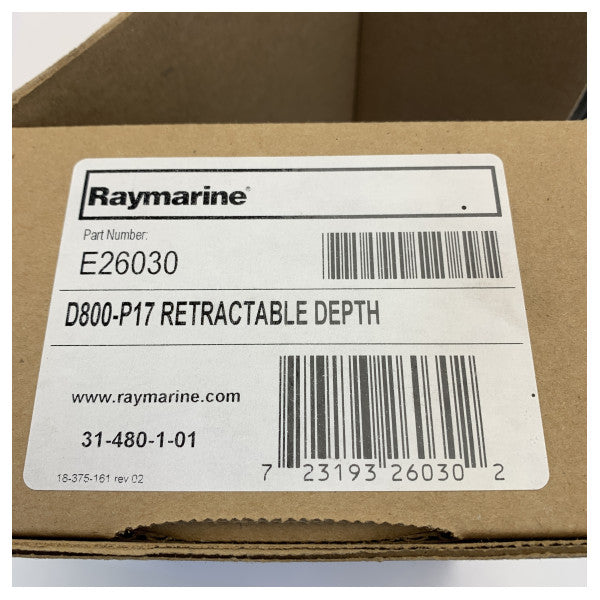 Raymarine E26030 D800/P17 D TH Retractable Analogue Depth Transducer
