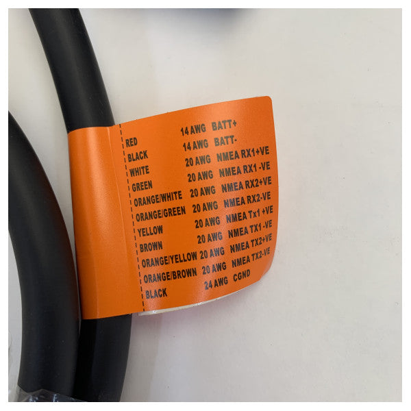 Raymarine R62157 A-Serie Plotter Strømkabel 12V