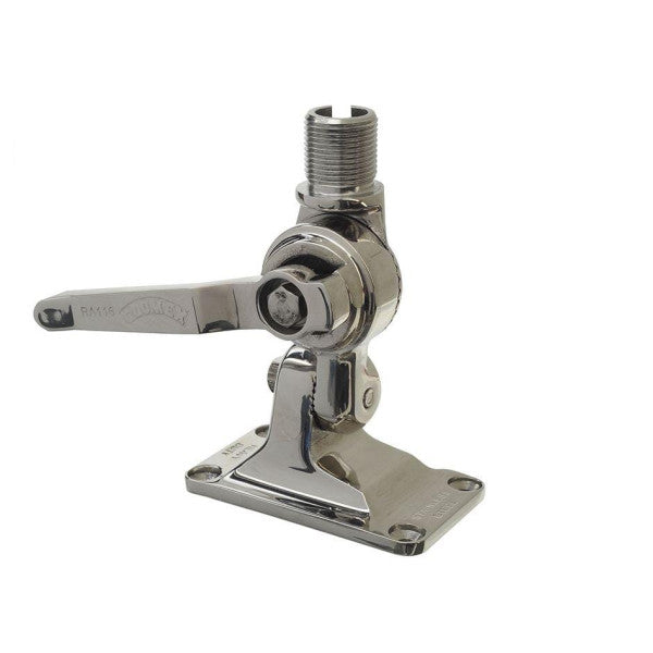 Glomex RA166/00 Universal Antenna Bracket Stainless Steel 4-Way