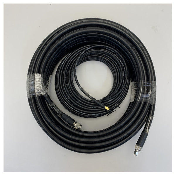 CFD400 Low Loss RF Coaxial Cable - Marine Grade Terminated Assembly - 40003307