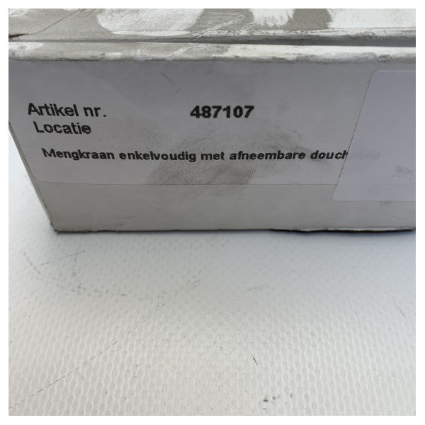 Grúa cromada Allpa con cabeza de ducha extraíble - 487107