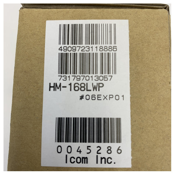 Icom HM-168LWP IP67 водоустойчив микрофон с говорител