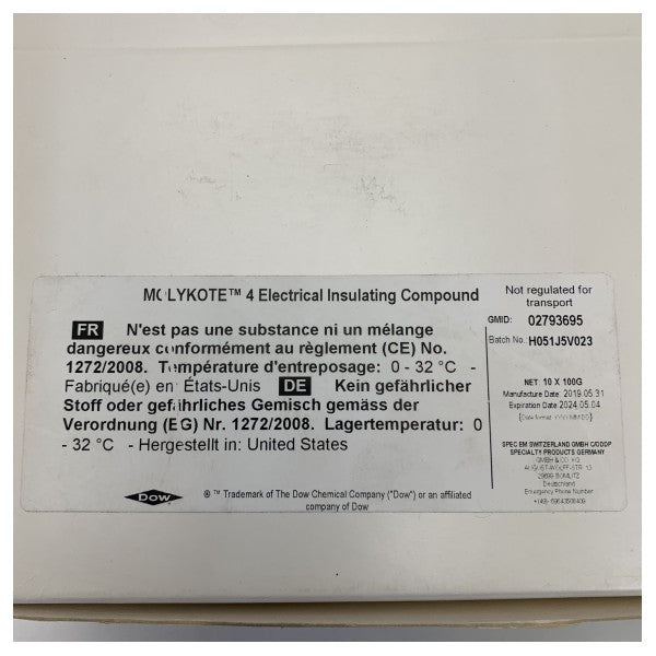 Jotron Dow Corning DC4 Elektrischer Compound für 40VDR AIS EPIRB