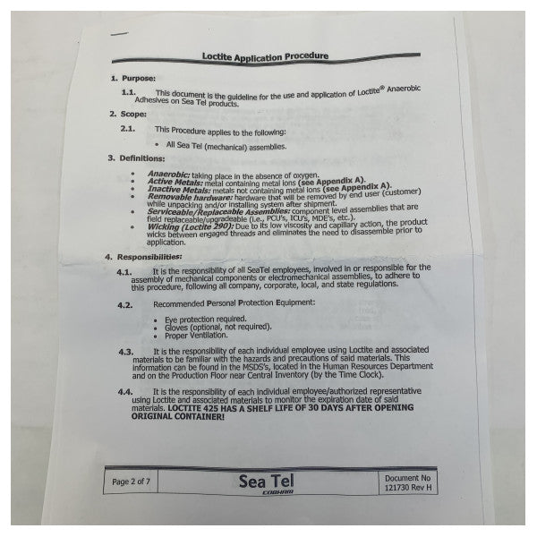 Sea Tel zamjenski set motora razine kaveza XX045 i 6003A - S-124115-2