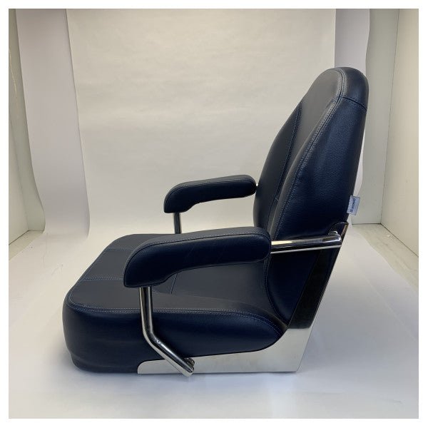 Asiento de dirección del piloto maestro Vetus CHFASB en azul cobalto