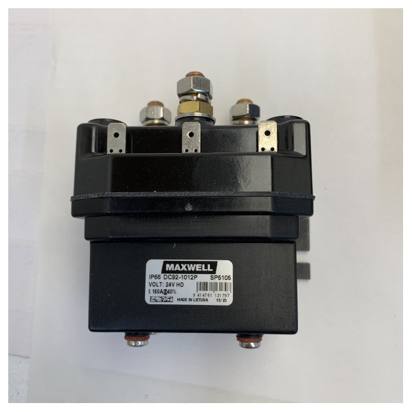 Maxwell RC8 8mm Paslanmaz Çelik Dikey Halat Sarıcı 12V 1000W - P102559