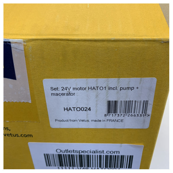 ベトゥス HATO024 トイレモーターセット(マセレーター付き)